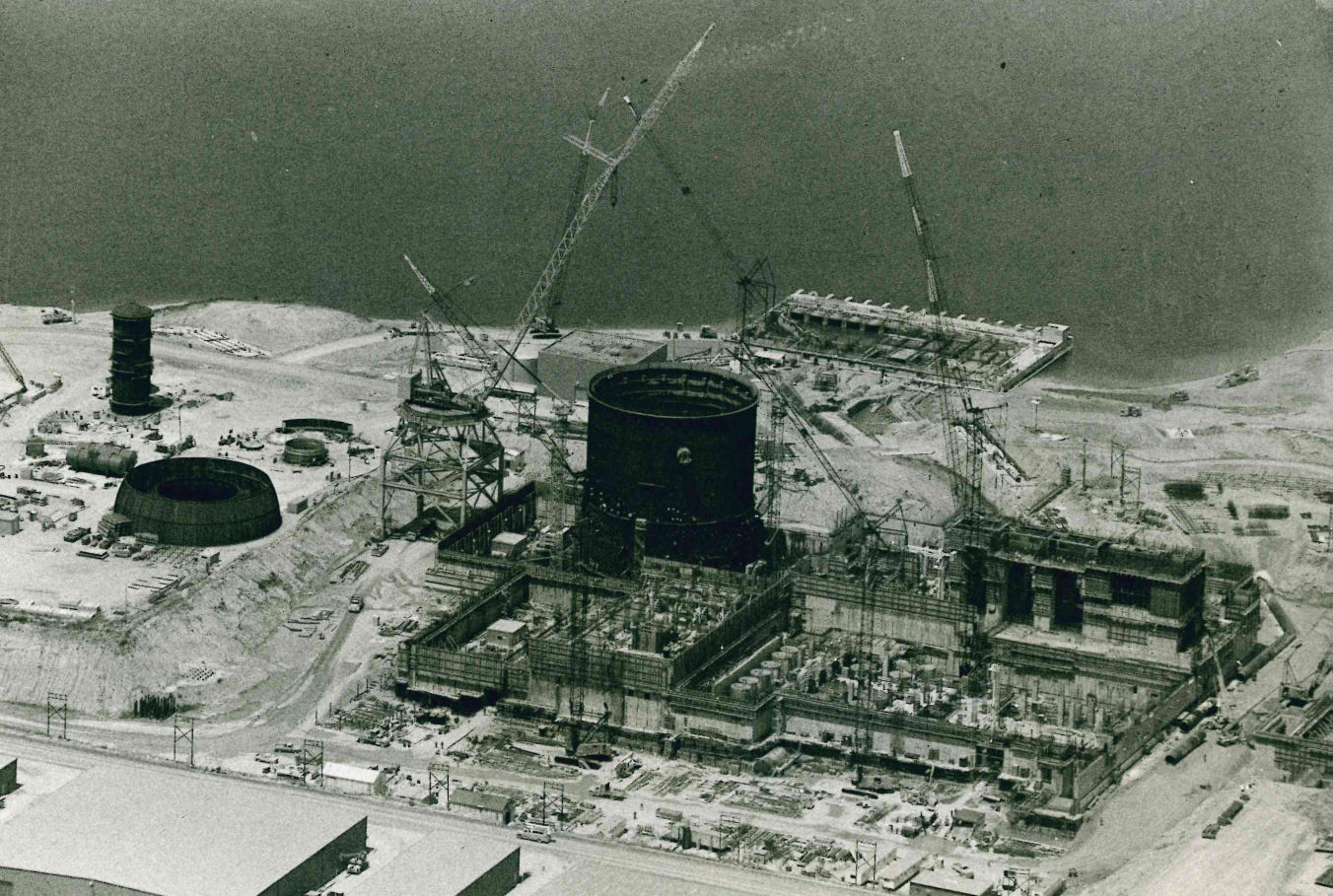 Work on the reactor